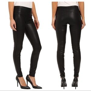EUC Blank NYC Black Leather Pants Size 27